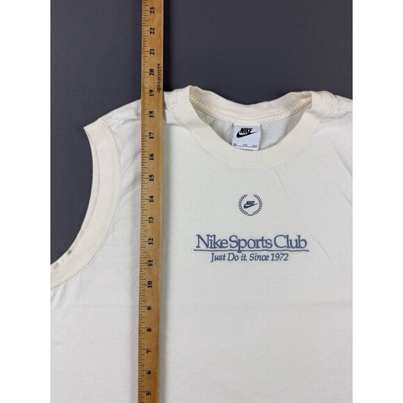 Nike Y2K Sports Club Just Do It Crop Top Sports Gym Yoga 2XL Womens Tank - Picture 6 of 6